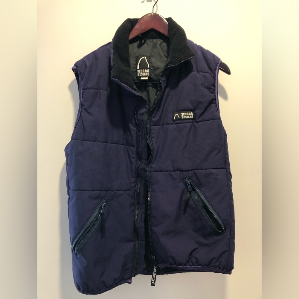 Sierra Designs Purple Puffer Vest